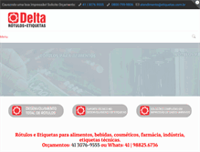 Tablet Screenshot of etiquetas.com.br